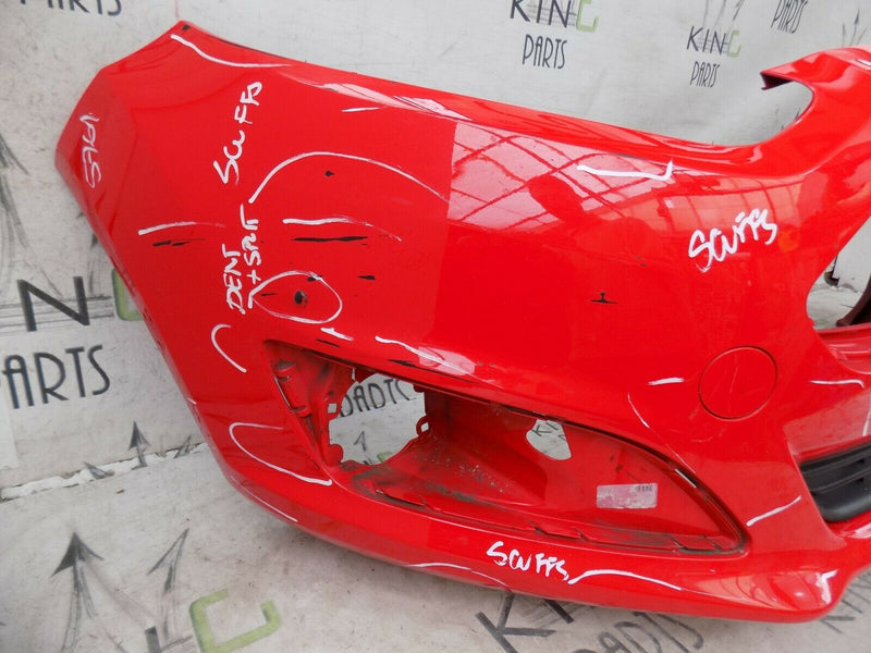 FORD FIESTA MK6 (WT) 2012-2017 RED FRONT BUMPER C1BB-17757-A GENUINE