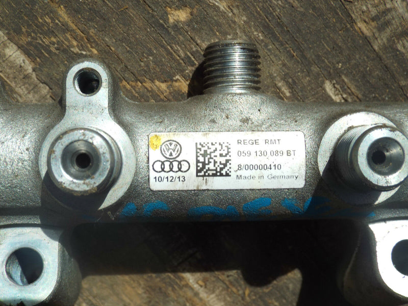 Audi Q7 Q5 2011-2015 3.0 TDI Left Fuel Rail 059130089BT