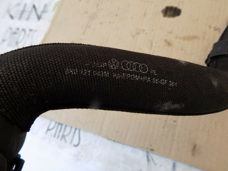AUDI A4 (B8) 2008-2015 LOWER RADIATOR WATER COOLANT PIPE 8K0121049M *N2