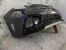 FIAT 500 ABARTH 595 2016-UP FCL FRONT BUMPER DARK GREY+GRILL OEM 735633044
