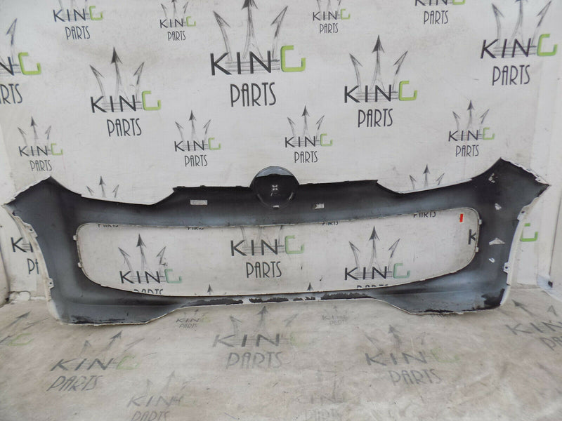 VW UP 1S 2011-2014 WHITE FRONT BUMPER GENUINE 1S0807221