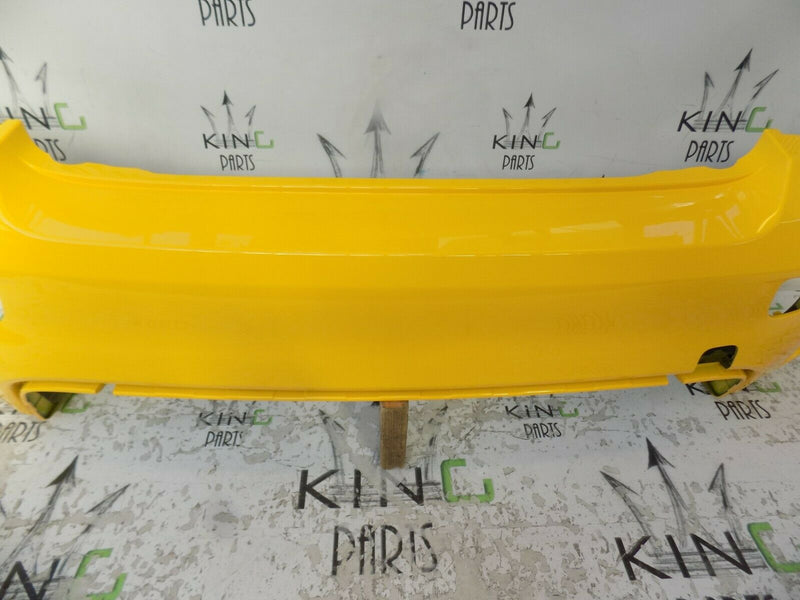 FIAT 500 ABARTH 959 2016-ON FACELIFT REAR BUMPER YELLOW GENUINE 735633081