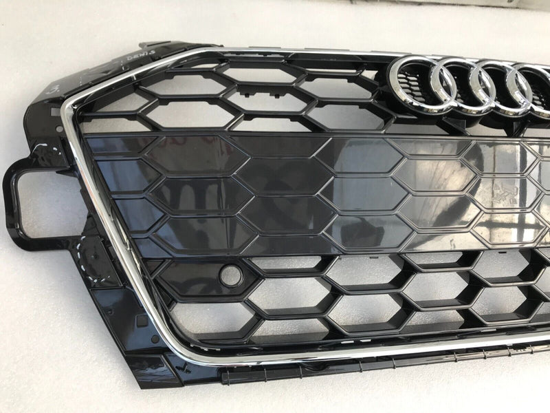 AUDI A4 S4 8W B9 LCI 2019-23 FRONT BUMPER GRILL RADIATOR GRILLE 8W0853651 EB