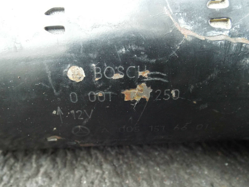 Mercedes E Class W211 E270 E320 2.7 3.2 CDI Starter Motor Bosch A0051516601
