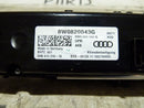 AUDI A4 S4 8W B9 2016-ON AIR CONDITION CONTROL PANEL GENUINE 8W0820043