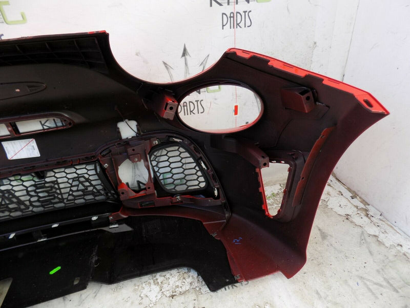 FIAT 500 ABARTH 595 2016-UP FCL FRONT BUMPER RED+GRILL OEM 735633044