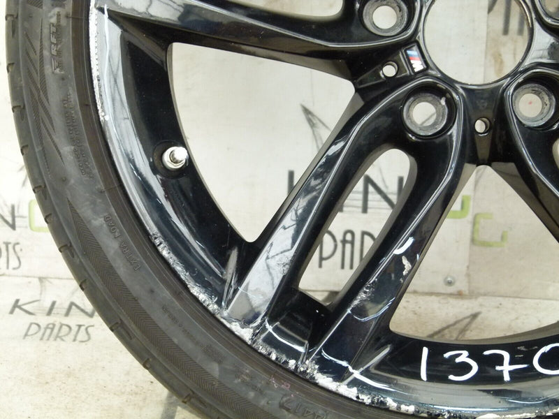 BMW 1 SERIES F20 WHEEL ALLOY RIM & TIRE 7.5JX18H2 ET45 7852489GR GENUINE