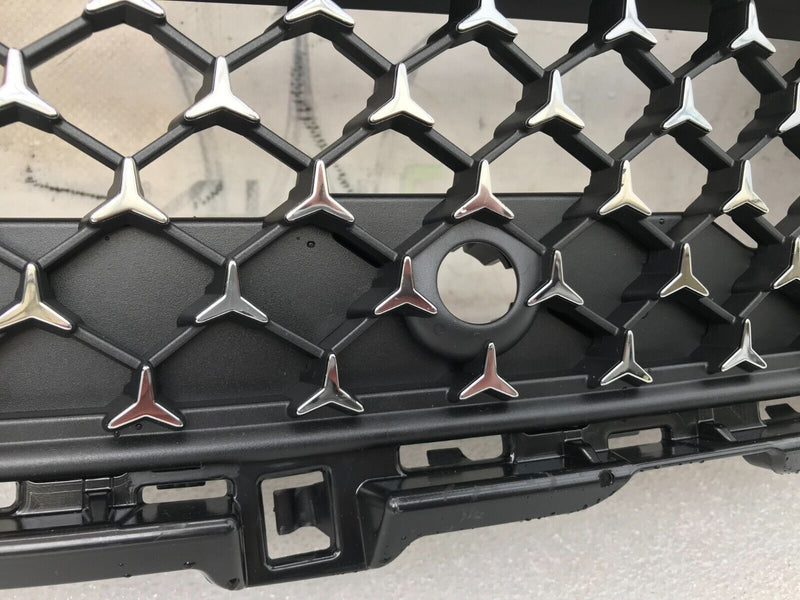 MERCEDES AMG LINE W206 2021-ON FRONT BUMPER RADIATOR GRILLE & EMBLEM A2068882100