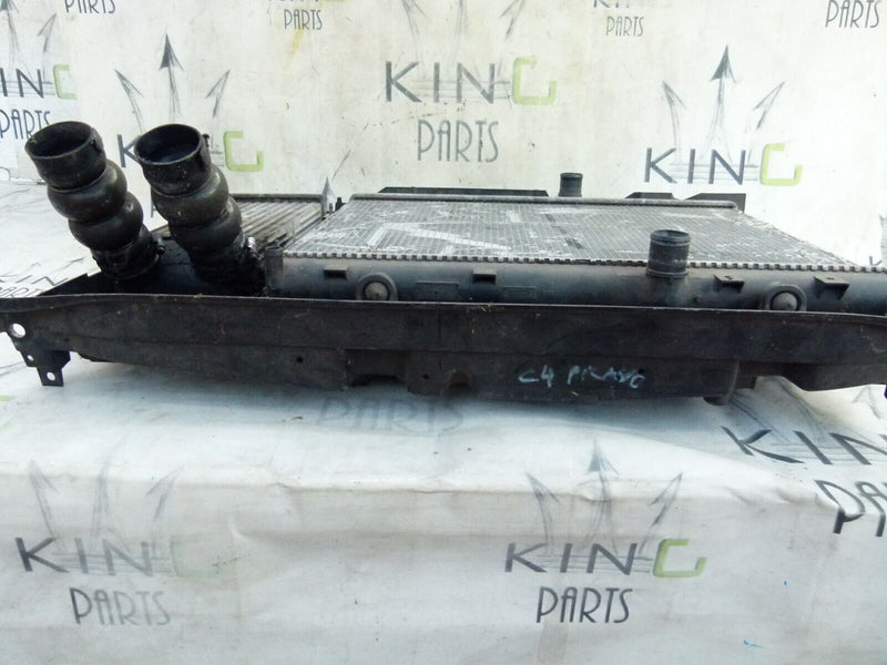 CITROEN DS4 C4 PICASSO 1.6 HDI AIR CON CONDENSER & COOLING FAN RADIATOR