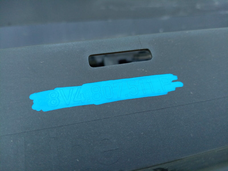 AUDI A3 8V S-LINE 2016-2020 FACELIFT SPORTBACK REAR BUMPER 8V4807511P