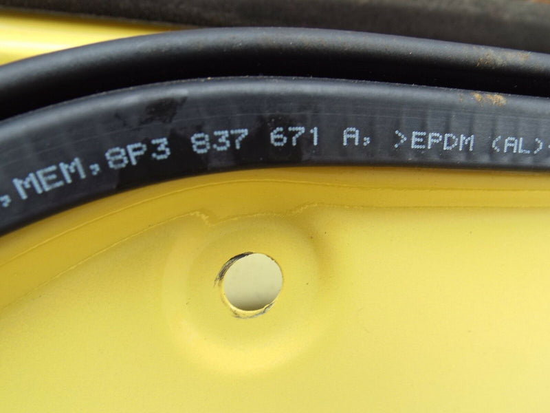 Audi A3 8P 08-13 3 Door Front Door Panel Right Driver Side Yellow O/S