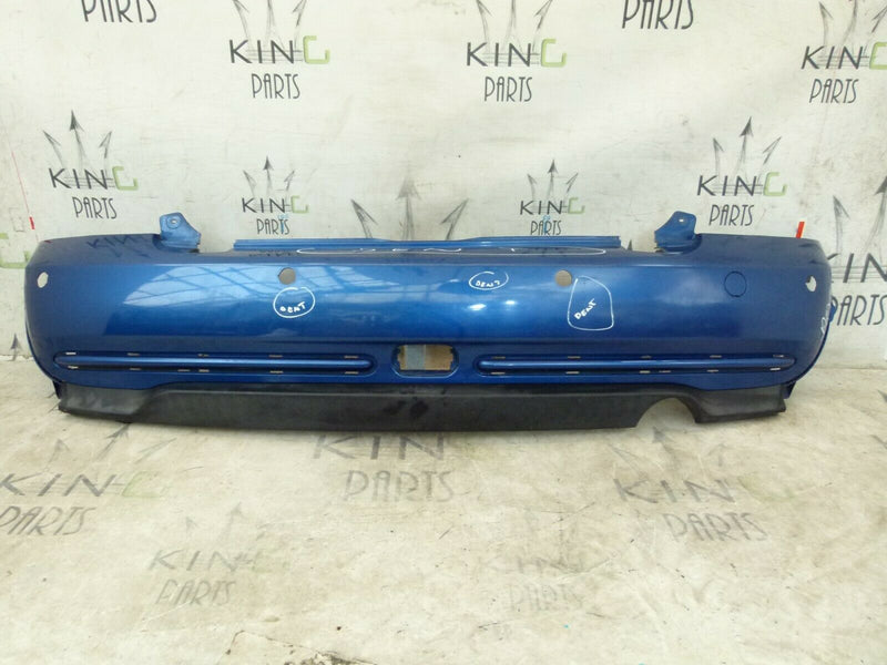 MINI HATCH R52 CONVERTIBLE 2005-2008 BLUE REAR BUMPER GENUINE PDC 7127924