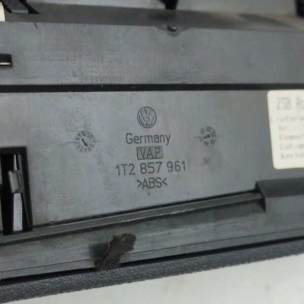 VW TOURAN MK1 2003-2015 FRONT STORAGE COMPARTMENT WITH LIGHTER 1T2857961