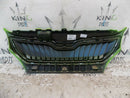 SKODA CITIGO E iV ELECTRIC 2019-UP FRONT BUMPER GRILL GENUINE 1ST853653E GREEN