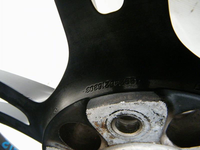 PORSCHE 911 997 CARRERA S C4S RIM ALLOY WHEEL BLACK 19" R19 11Jx19H2 ET57