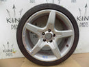 MERCEDES SLK R172 18" 8.5J AMG ALLOY WHEEL CONTINENTAL TYRE 245/35/18