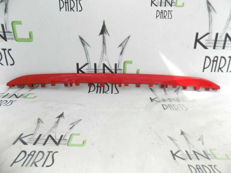 FIAT 500 ABARTH 959 2016-ON FACELIFT REAR BUMPER TRIM IN RED 735633086
