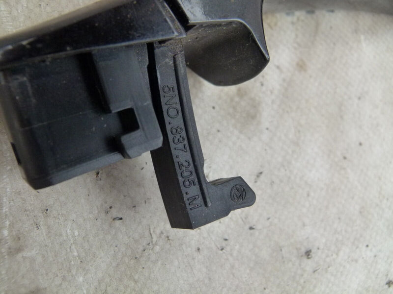 VW TIGUAN 2007-2011 REAR LEFT DOOR EXTERIOR HANDLE GENUINE 5NO837205