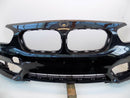 BMW 1 SERIES F20 2015 2016 2017 FACELIFT FRONT BUMPER GENUINE BLACK (B2074)