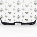 MINI HATCH (R56) COOPER S HATCHBACK 2007–10 REAR BUMPER DIFFUSER VALANCE