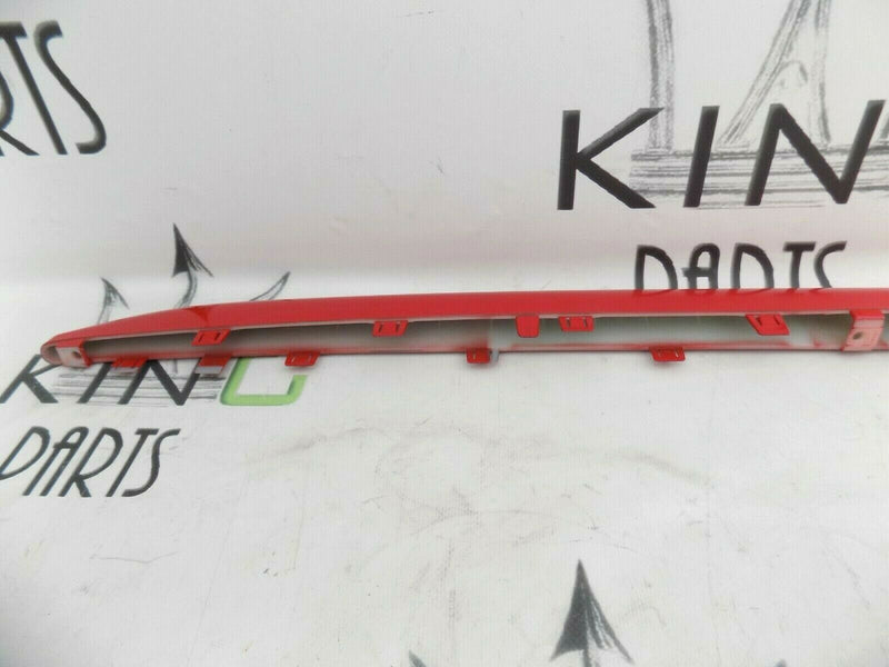 FIAT 500 ABARTH 959 2016-ON FACELIFT REAR BUMPER TRIM IN RED 735633086