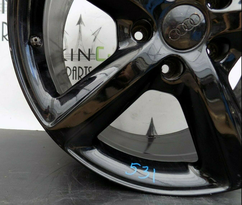 AUDI Q7 20'' INCH ALLOY WHEEL 9J X20H2 ET60 GLOSS BLACK 4L0601025H