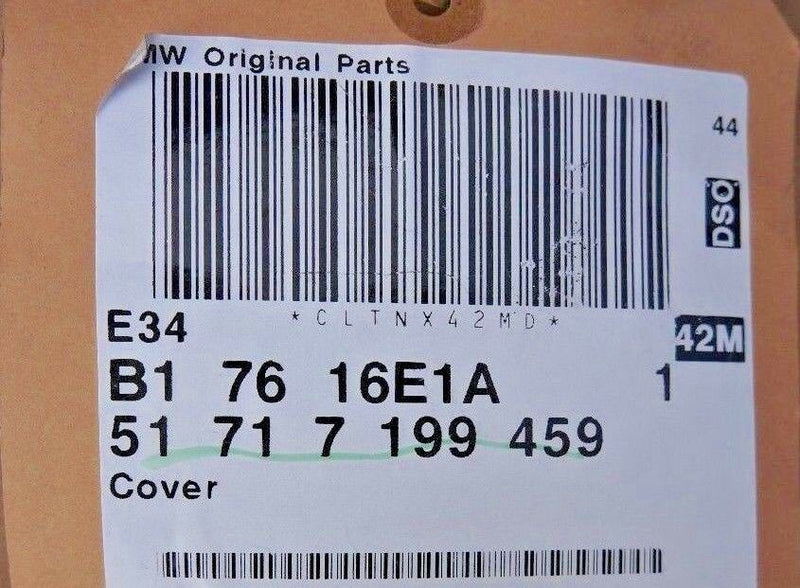 BMW Z4 SERIES E89 PRESSURE LIP FRONT LEFT N/S NEW GENUINE 7199459 (S21-06)