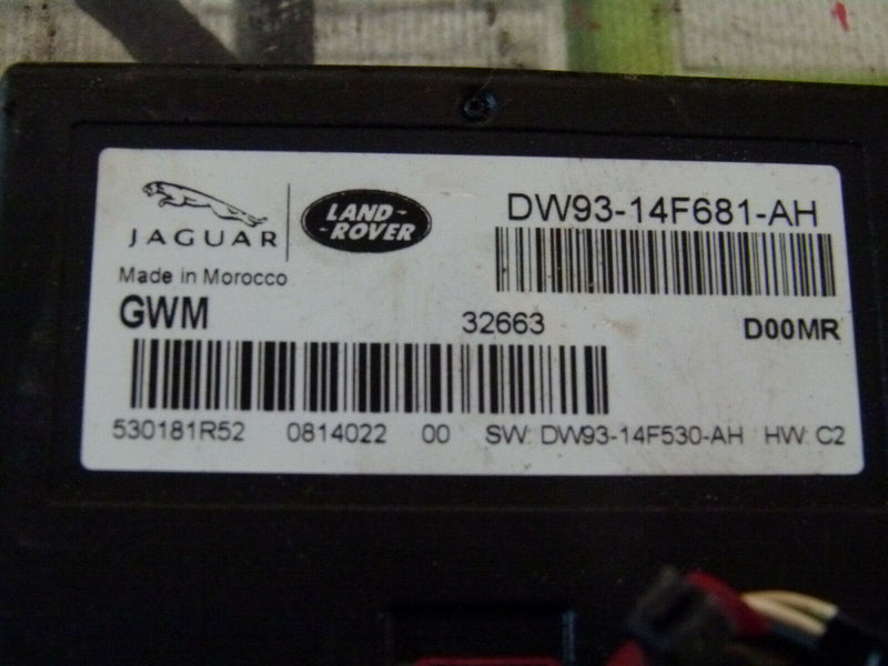 JAGUAR XJ X351 2010-2019 TDV6 3.0 DIESEL BODY CONTROL MODULE DW93-14F681-AH