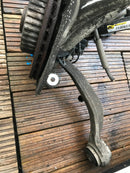 MERCEDES W205 RIGHT SIDE FRONT LEG 4x WISHBONE, HUB, BRAKE CALIPER, GAS STRUT