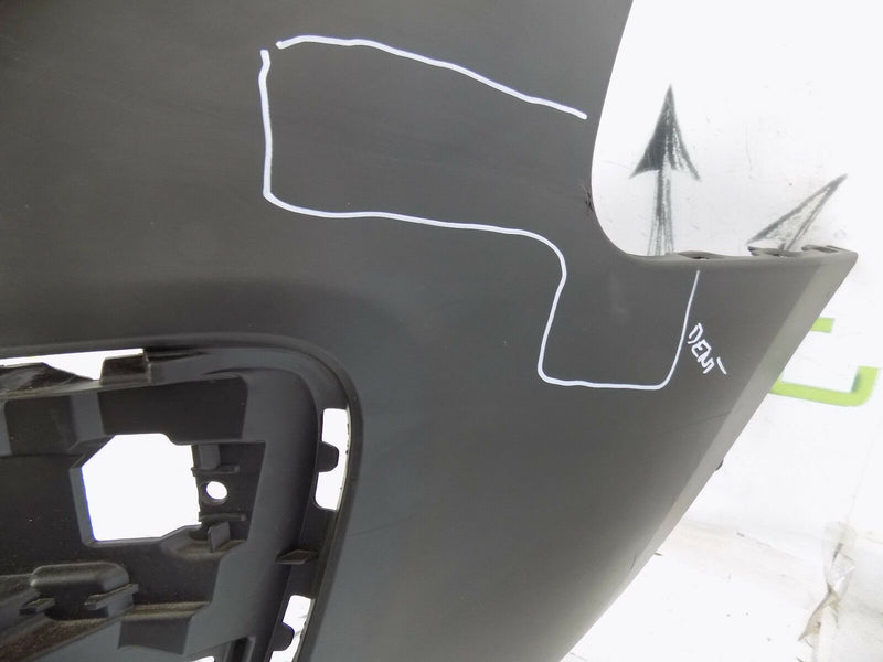 PEUGEOT PARTNER MK2 TEPEE FACELIFT 2015-2017 BLACK FRONT BUMPER 9810923277