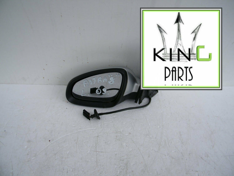 VAUXHALL ASTRA J 2009-2014 DOOR WING MIRROR LEFT PASSENGER SIDE N/S SILVER 09