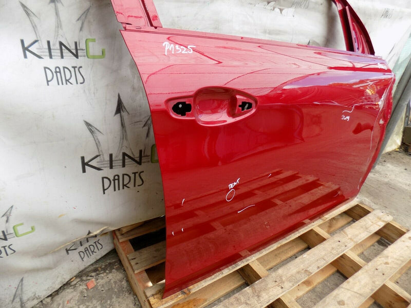 PEUGEOT 308 SW MK2 2013-2021 FRONT RIGHT DOOR PANEL RED