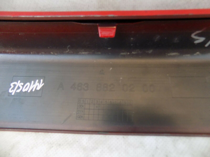 MERCEDES-BENZ G CLASS W463 2018-ON REAR RIGHT WHEEL ARCH TRIM FLARE A4638820200