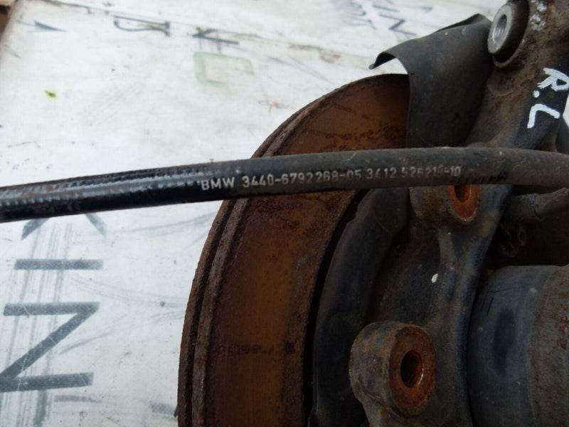 BMW F30 F31 2012-2015 REAR LEFT DRIVE SHAFT & BRAKE DISC WITH COVER 7597681 #