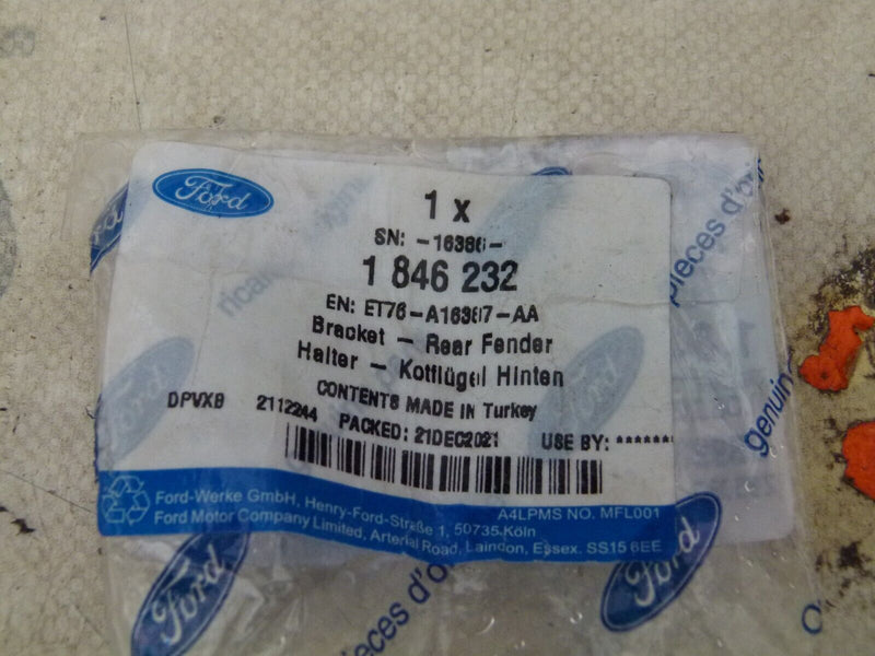 FORD TOURNEO COURIER 2014-18 REAR LEFT WING BRACKET GENUINE ET76A16387AA S100-15