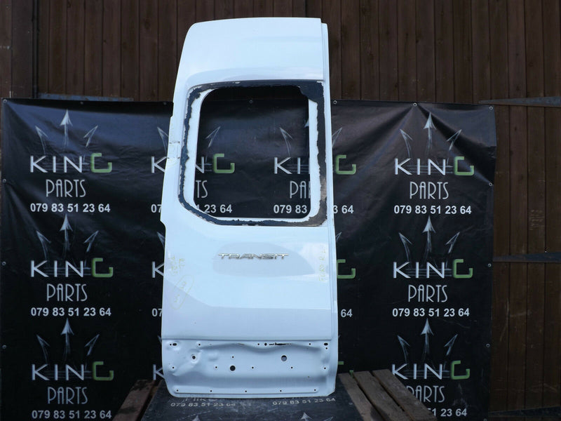 FORD TRANSIT MK8 2013-ON HIGH ROOF PASSENGER SIDE REAR DOOR NSR FROZEN WHITE