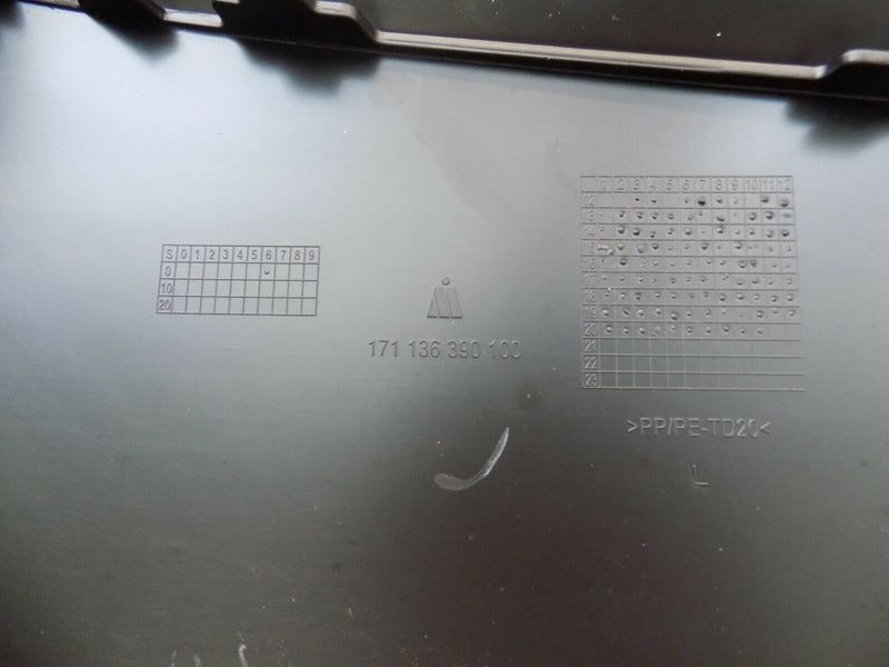 MAN TGX EURO 6 2020-ON LEFT BUMPER CORNER UPPER NO PAINT OEM 171136390100