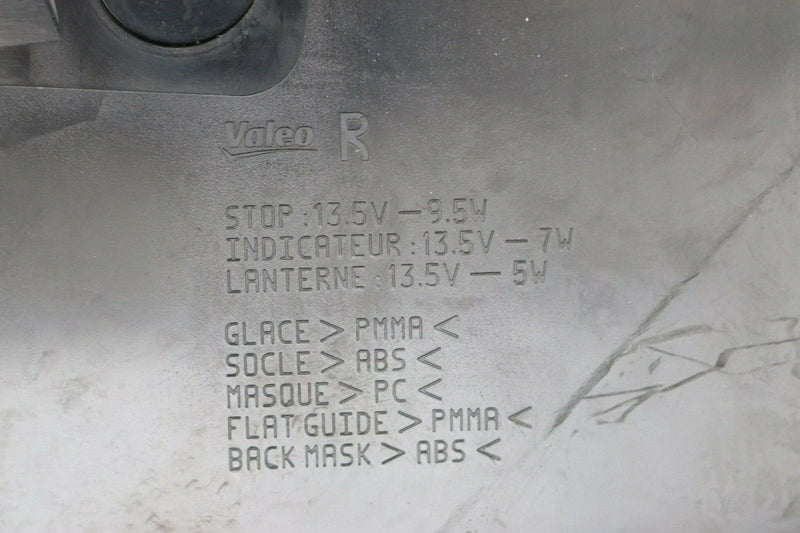 PEUGEOT 508 2019-ON BOOT LID TAILGATE RIGHT SIDE LED LIGHT LAMP REAR