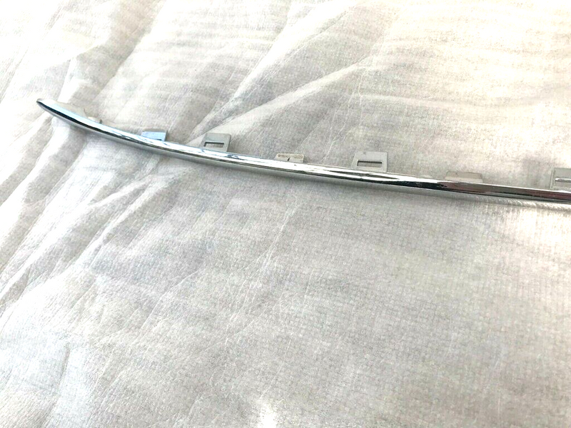 FIAT 500 FACELIFT 2016-ON **NEW GRILL BUMPER CHROME STRIP TRIM GENUINE 735619488