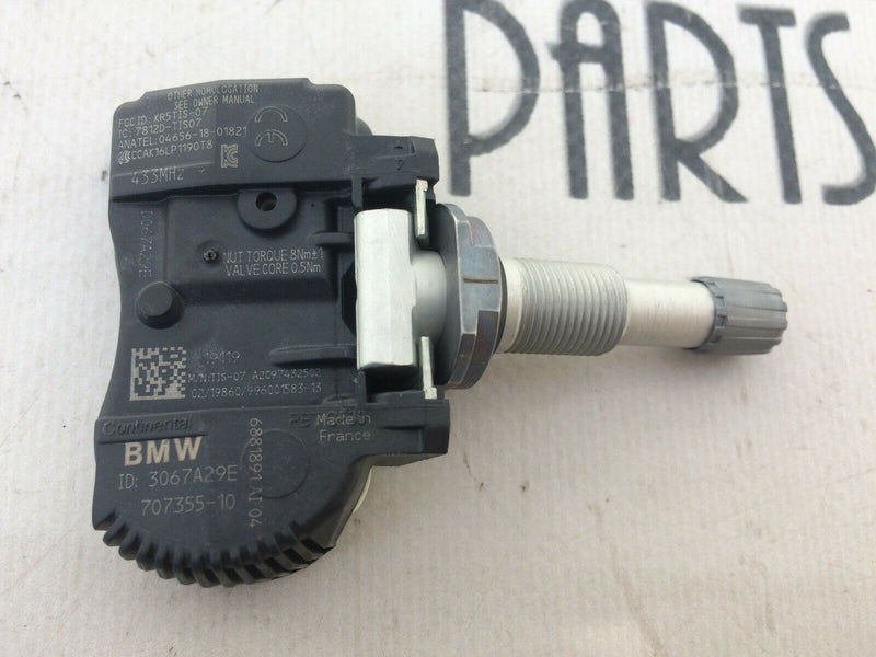 BMW 1 SERIES F20 F21 F52 F40 TYRE AIR PRESSURE SENSOR Continental TPMS 6881891