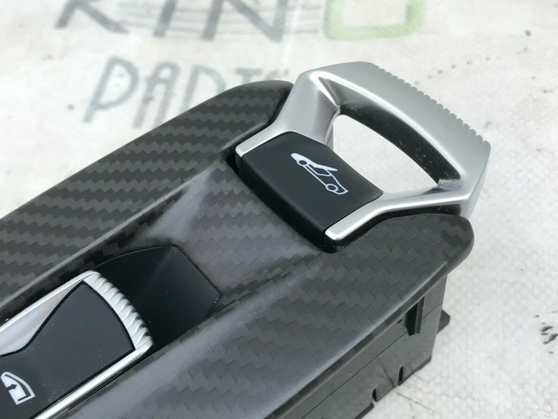 MCLAREN 720S PASSENGER SIDE ELECTRIC DOOR WINDOW SWITCH CARBON *NEW* 14M0140CP