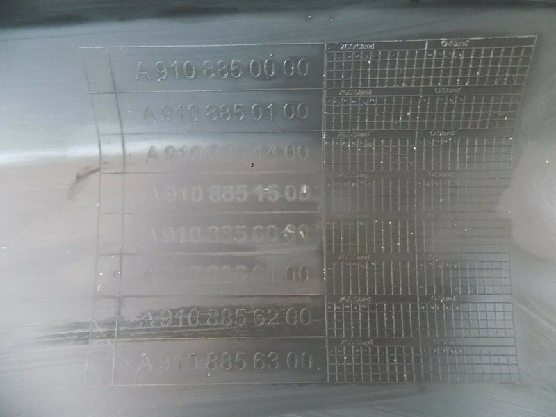 MERCEDES SPRINTER A910 2018-ON FRONT BUMPER PATTERN GREY A9108850000
