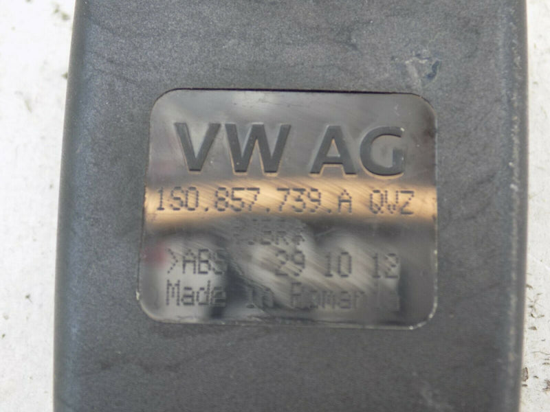 VOLKSWAGEN UP 2011-2016  LEFT NEAR SIDE  REAR BELT BUCKLE 1S0857739AQVZ