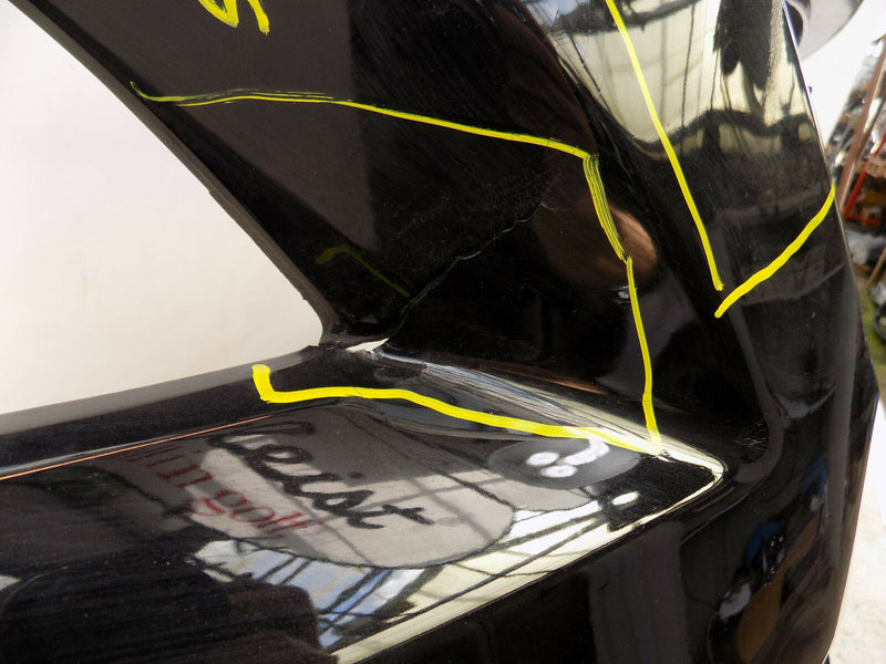 VOLVO V40 R DESIGN 2012 2013 2014 2015 BLACK FRONT BUMPER 31347085