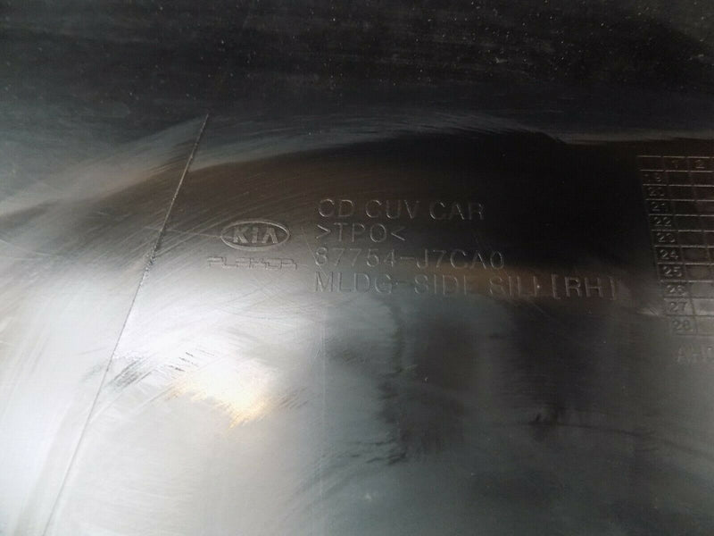 KIA CEED GT-LINE 2018 ON RIGHT DRIVER SIDE SKIRT SILL COVER 87754-J7CA0