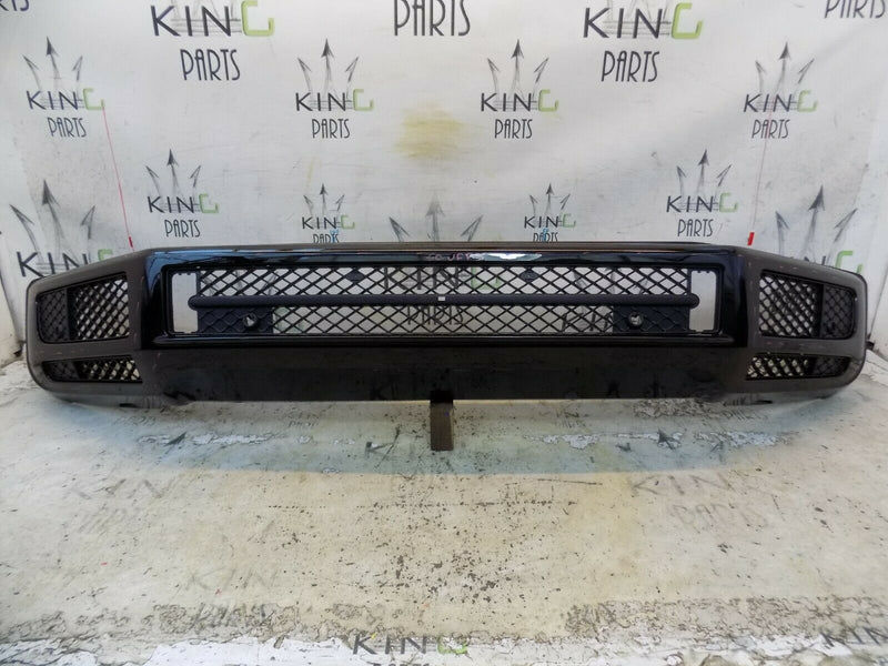 MERCEDES G CLASS W463 2018-ON BLACK FRONT BUMPER GENUINE PDC A4638855000