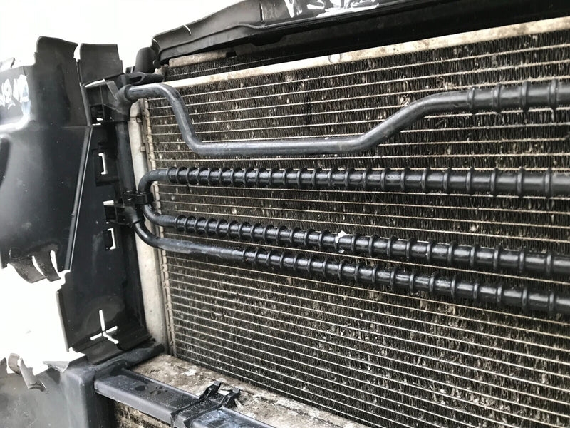 MERCEDES W212 E220 COMPLETE RADIATOR PACK AIR CON A/C CONDENSER & COOLING FAN  #