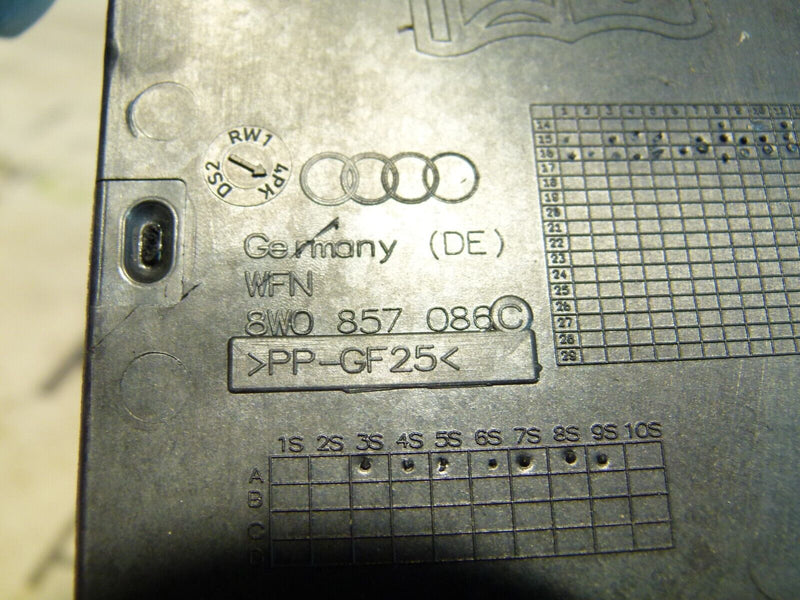 AUDI A4 S4 8W B9 2016-ON DRIVER SIDE DASHBOARD END TRIM PANEL 8W0857086