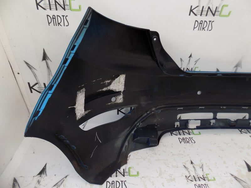 FORD FIESTA VI MK6 MK7 2008-2014 BLUE REAR BUMPER GENUINE 8A61-17906