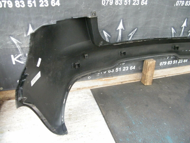 KIA RIO 2011-2013 REAR BUMPER WITH PDC HOLES GENUINE BLACK (9416)